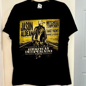 JASON ALDEAN Highway Desperado Tour Shirt